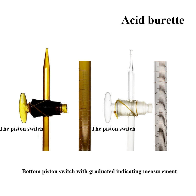 Laboratory Glassware High Boro3.3 Glass Burette 25ml 50ml 100ml 250ml