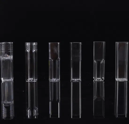 분광 광도계용 일회용 의료 샘플 컵 큐벳