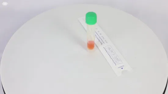 CE 0197 신속한 PCR 테스트 나일론 무리를 짓는 비강 면봉 비인두 샘플 수집 면봉